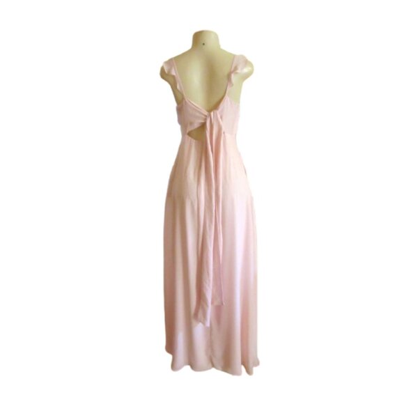 Birdy Grey Let's Get this Party Started Doris Pale Pink Gown Size M - Picture 5 of 9